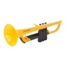 Trompeta Ptrumpet Plastico Sib 700624 Amarilla