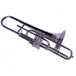 Trombon J.Michael Marcha. Pistones Plateado Do MPT700