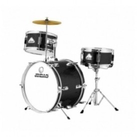 Bateria Acústica Jinbao Junior 1042 (Roja y Negra)