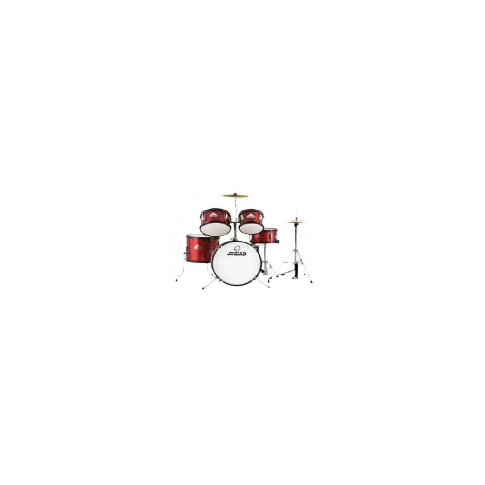Bateria Acústica Jinbao Junior 1046 Roja
