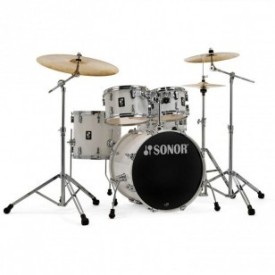 Bateria Acústica Sonor 20 pulgadas AQ1 Studio Set Piano White