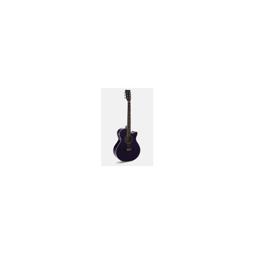 Guitarra acústica  ADMIRA INDIANA MORADA BRILLO